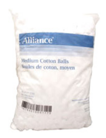 ALLIANCE 211-CTBM Cotton Balls, Non-Sterile, Medium-Size, bag of 2000