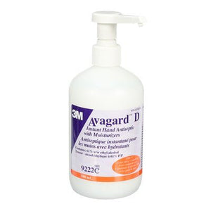 3M Avagard 9222C Hand Sanitizer and Lotion, 500 mL bottle