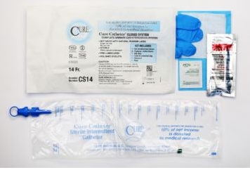 CURE Catheter® Closed System, 12 FR, 40 cm (16