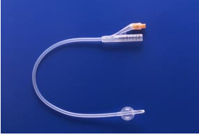TELEFLEX Rusch 170605-14 Medical 2-Way 100% Silicone Foley Catheters, 14 FR, with 5 cc Balloon, box of 10