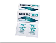 TORBOT Skin Tac Adhesive Barrier Wipes, box of 50